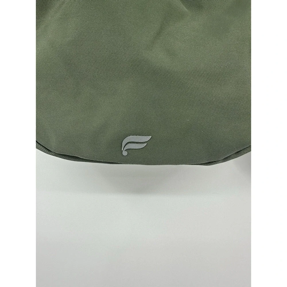 Fabletics The Sling Bag Adjustable Utility Green Zipper New 12X7 - Picture 3 of 15